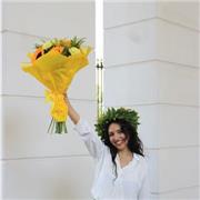 Laureanda in International management, C1 in lingua inglese e B2 in lingua francese.